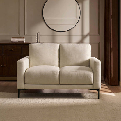 Malibu Compact 2 Seater Sofa - Beige - DUSK