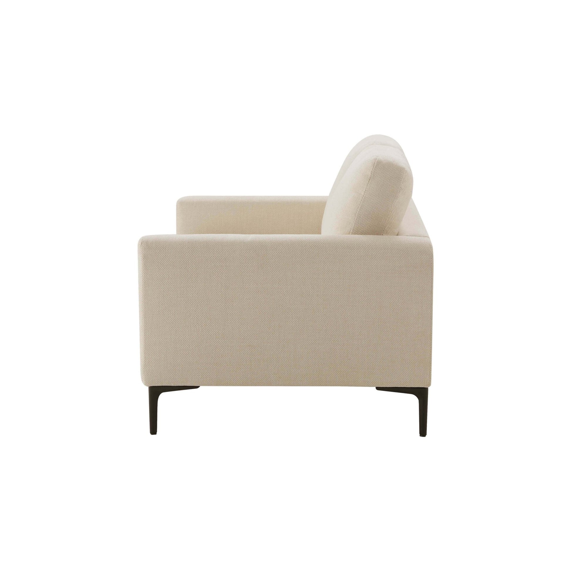 Malibu Compact 2 Seater Sofa - Beige - DUSK