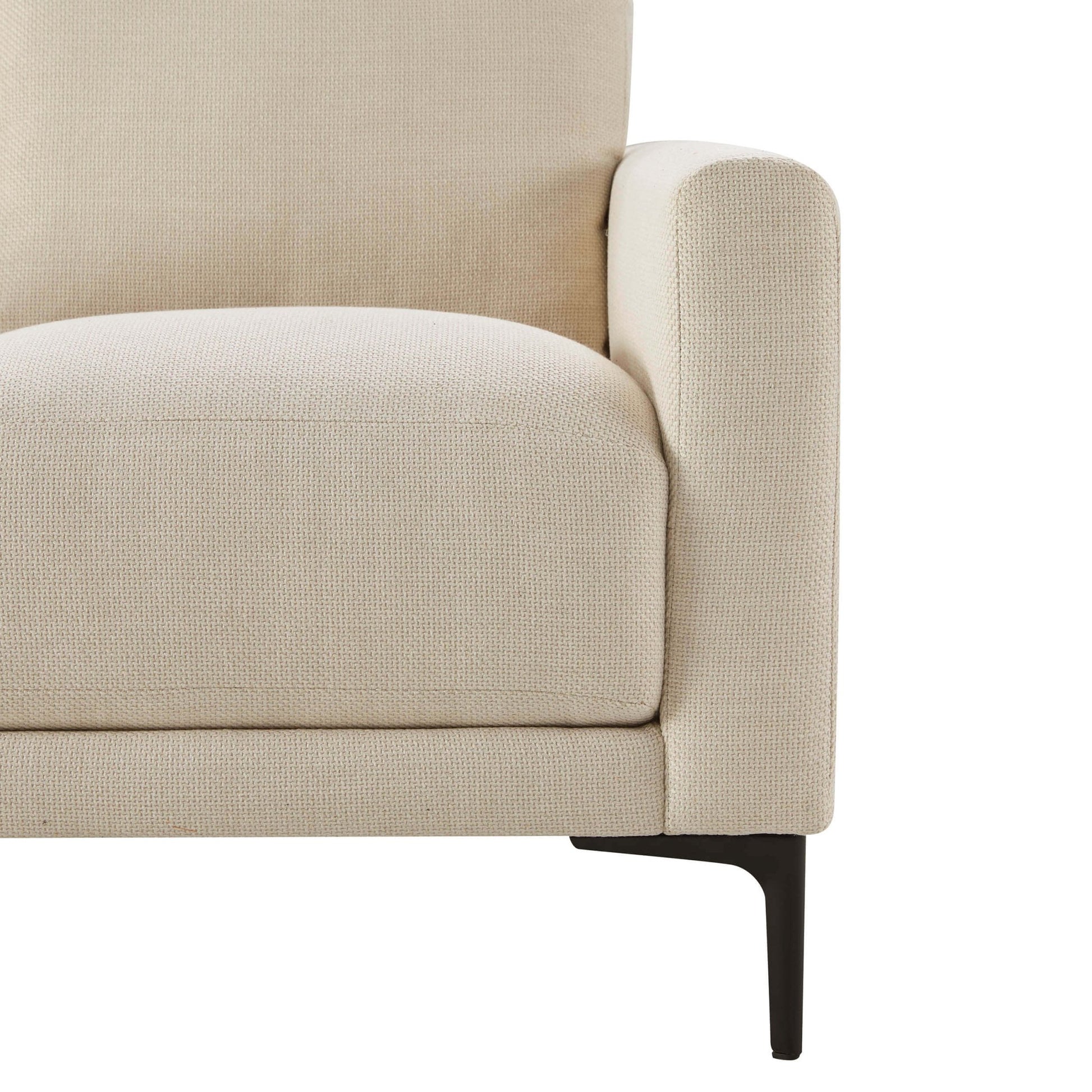Malibu Compact 2 Seater Sofa - Beige - DUSK