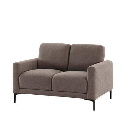 Malibu Compact 2 Seater Sofa - Chenille Mushroom - DUSK