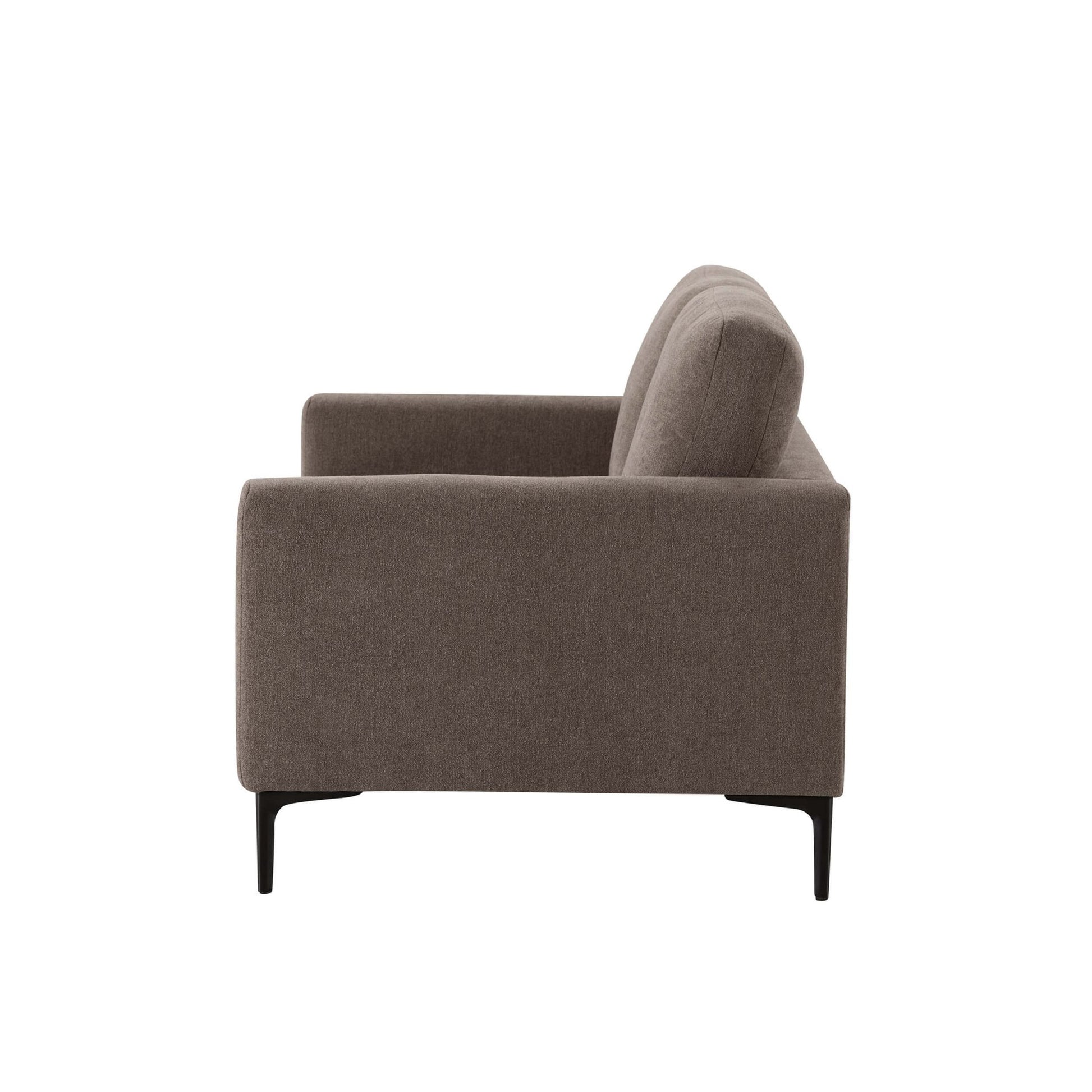Malibu Compact 2 Seater Sofa - Chenille Mushroom - DUSK