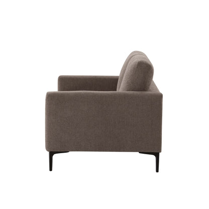Malibu Compact 2 Seater Sofa - Chenille Mushroom - DUSK