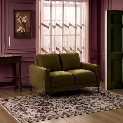 Malibu Compact 2 Seater Sofa - Rich Green - DUSK