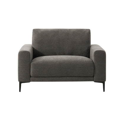 Malibu Loveseat - Chenille Ash Grey - DUSK