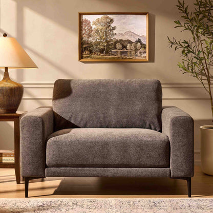 Malibu Loveseat - Chenille Ash Grey - DUSK