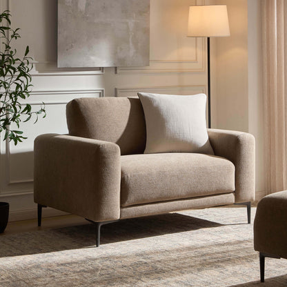 Malibu Loveseat - Chenille Mushroom - DUSK