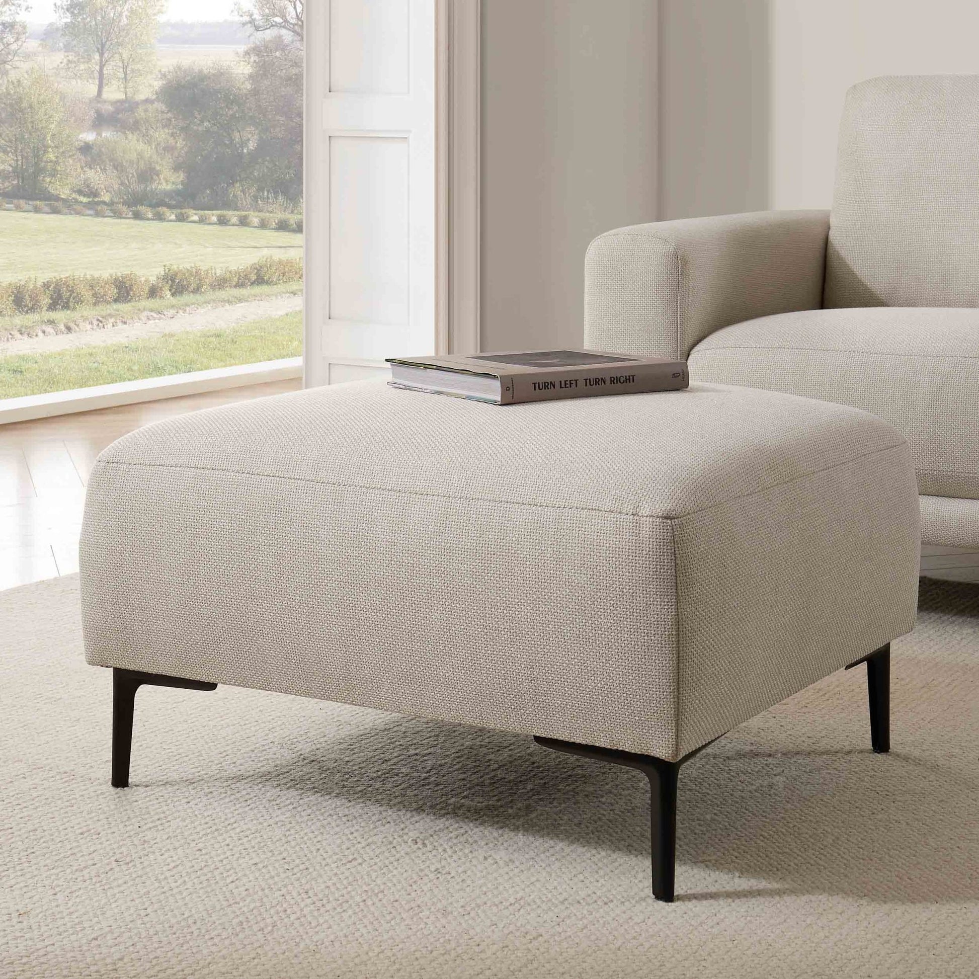 Malibu Pouffe - Beige - DUSK