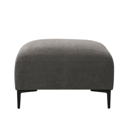 Malibu Pouffe - Chenille Ash Grey - DUSK