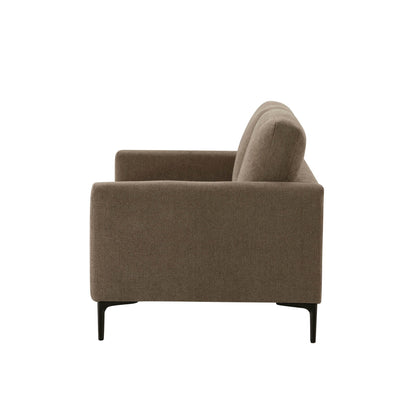 Malibu Small 2 Seater Sofa - Chenille Mushroom - DUSK