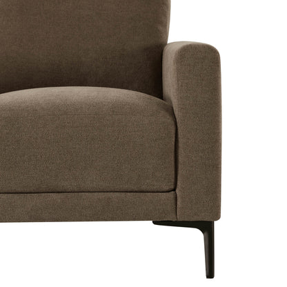 Malibu Small 2 Seater Sofa - Chenille Mushroom - DUSK
