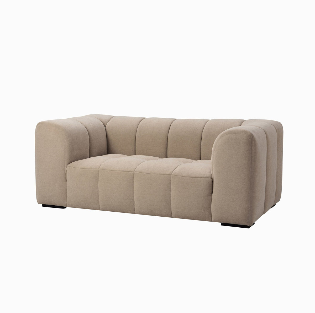 Manhattan 2 Seater Sofa - Chenille Oatmeal - DUSK
