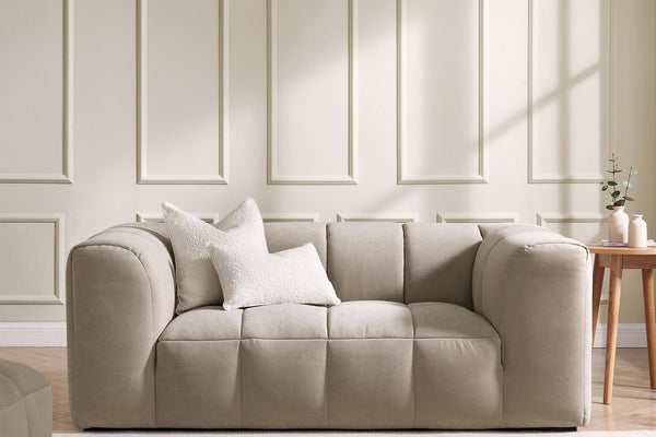 Manhattan 2 Seater Sofa - Stone - DUSK