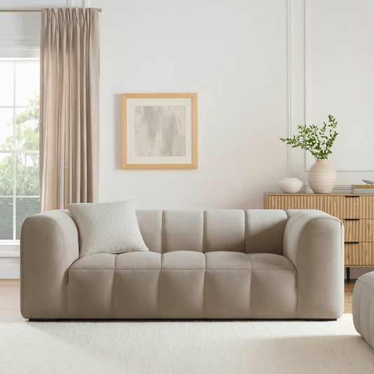 Manhattan 3 Seater Sofa - Stone - DUSK