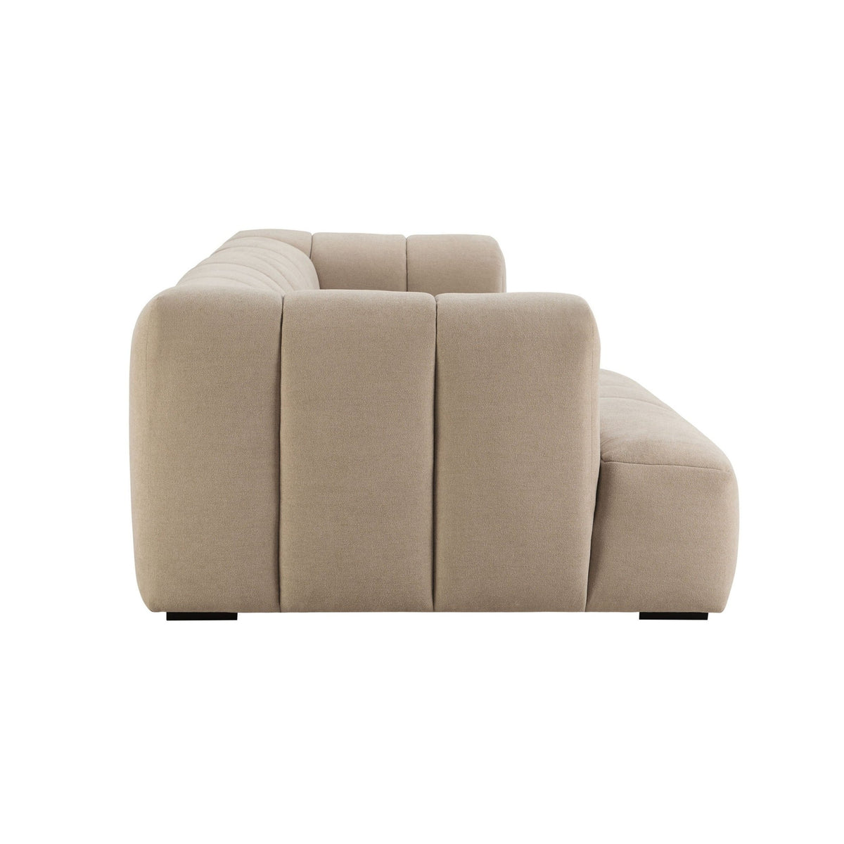 Manhattan Left Hand Chaise Sofa - Chenille Oatmeal - DUSK