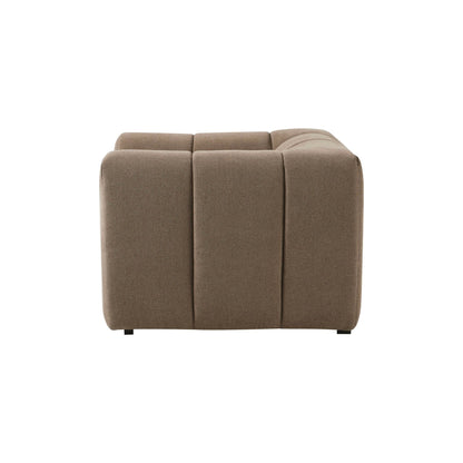 Manhattan Loveseat - Chenille Mushroom - DUSK