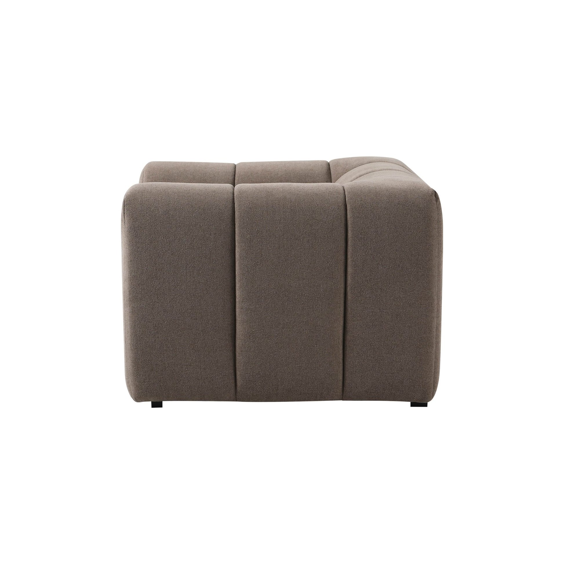 Manhattan Loveseat - Chenille Mushroom - DUSK