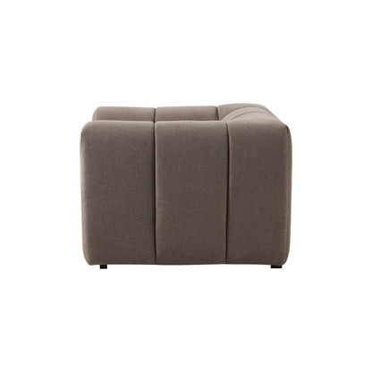 Manhattan Loveseat - Chenille Mushroom - DUSK