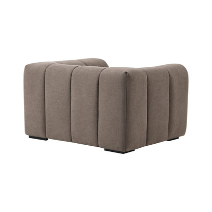 Manhattan Loveseat - Chenille Mushroom - DUSK