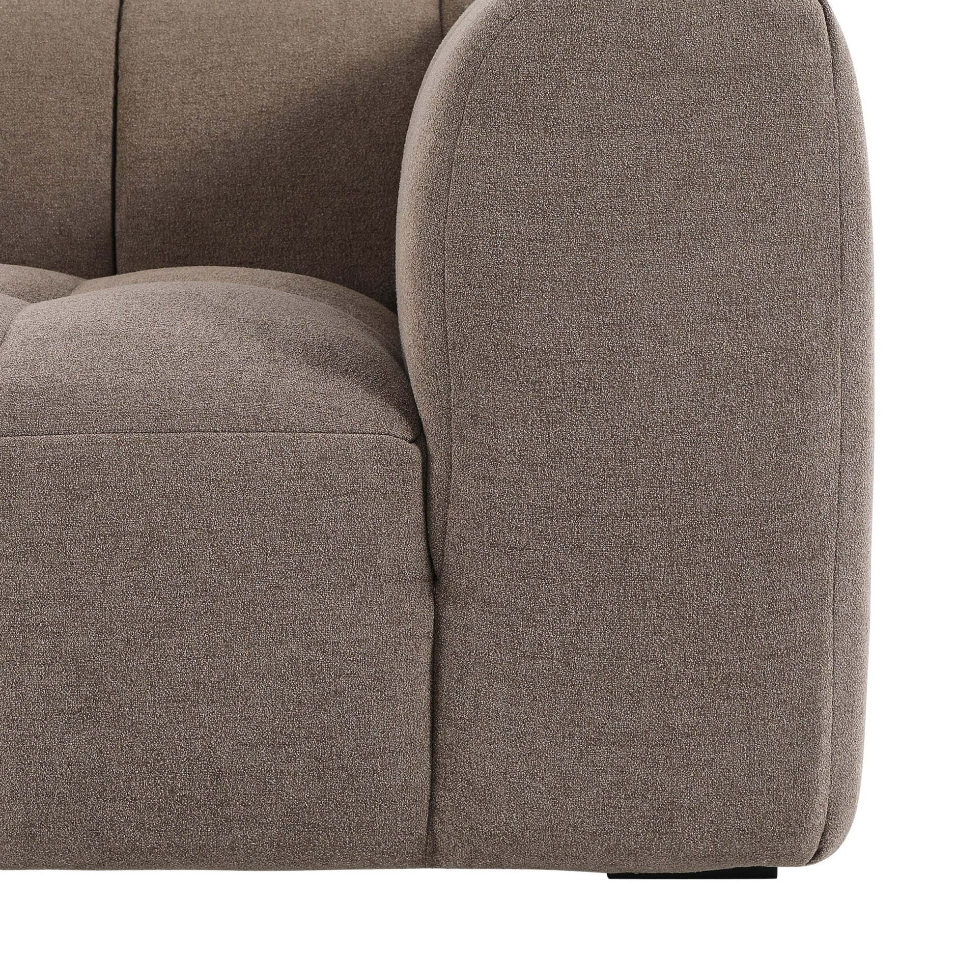 Manhattan Loveseat - Chenille Mushroom - DUSK