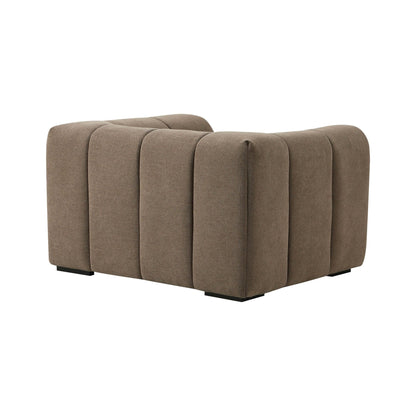 Manhattan Loveseat - Chenille Mushroom - DUSK