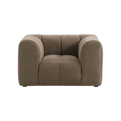 Manhattan Loveseat - Chenille Mushroom - DUSK