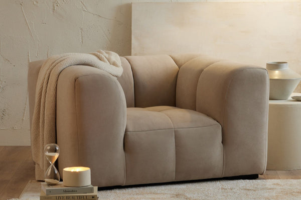 Manhattan Loveseat - Stone - DUSK