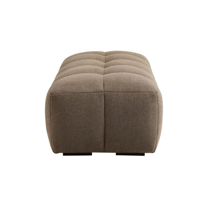 Manhattan Pouffe - Chenille Mushroom - DUSK
