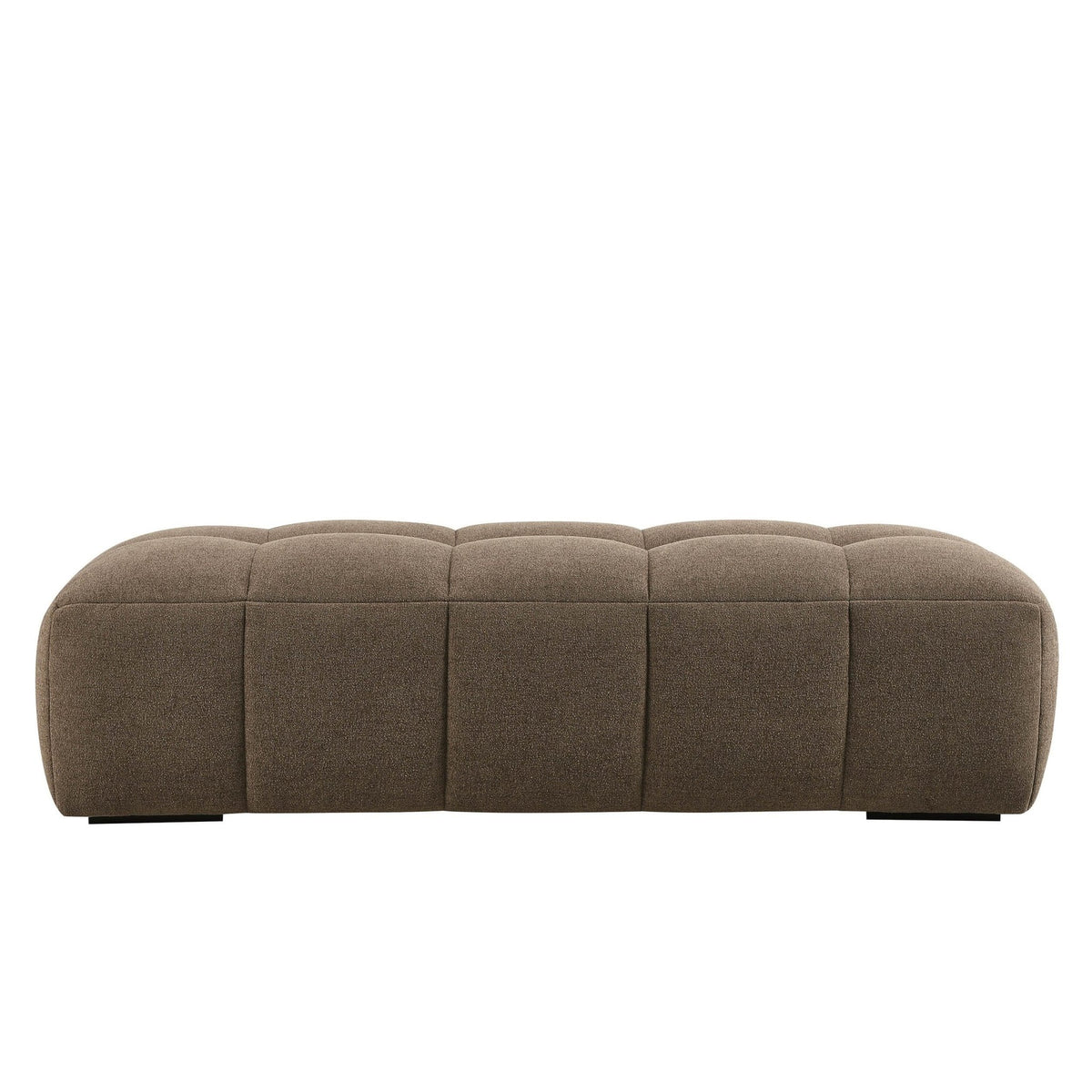 Manhattan Pouffe - Chenille Mushroom - DUSK