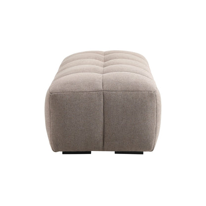 Manhattan Pouffe - Chenille Mushroom - DUSK