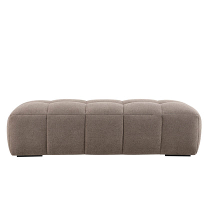 Manhattan Pouffe - Chenille Mushroom - DUSK