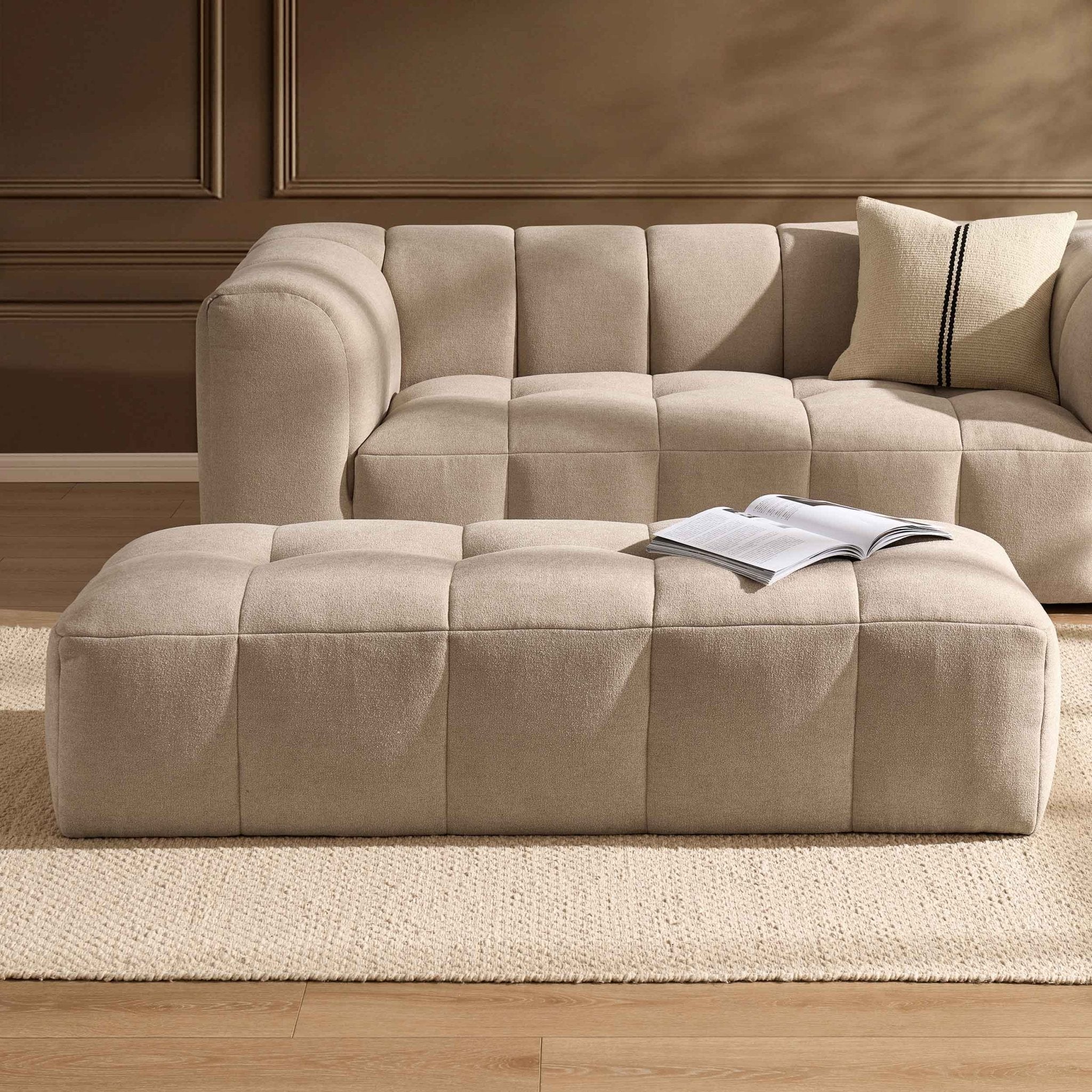 Manhattan Pouffe