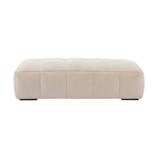 Manhattan Pouffe - Stone - DUSK