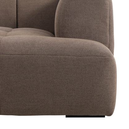 Manhattan Right Hand Chaise - Chenille Mushroom - DUSK