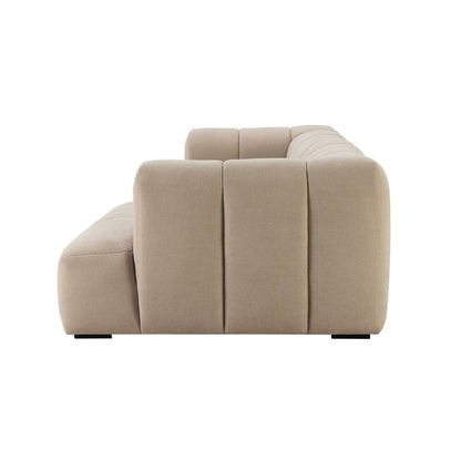 Manhattan Right Hand Chaise Sofa - Chenille Oatmeal - DUSK