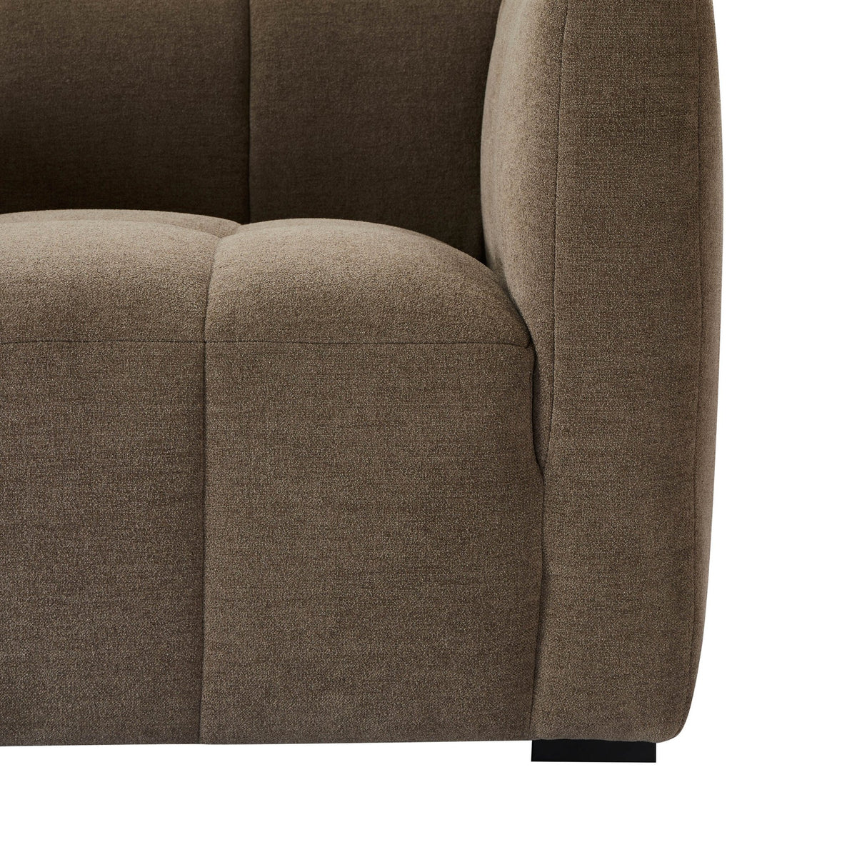 Manhattan Small 2 Seater Sofa - Chenille Mushroom - DUSK