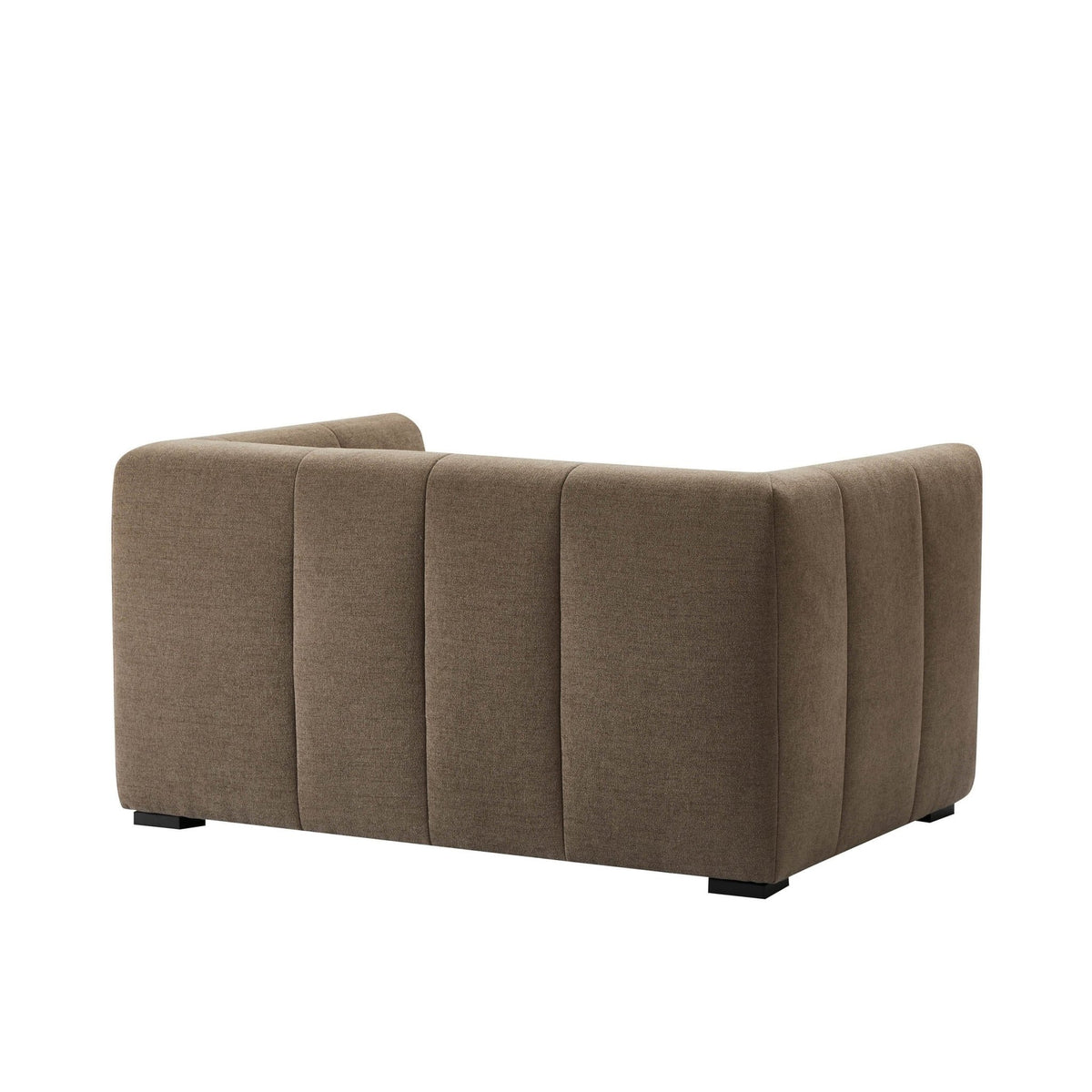 Manhattan Small 2 Seater Sofa - Chenille Mushroom - DUSK