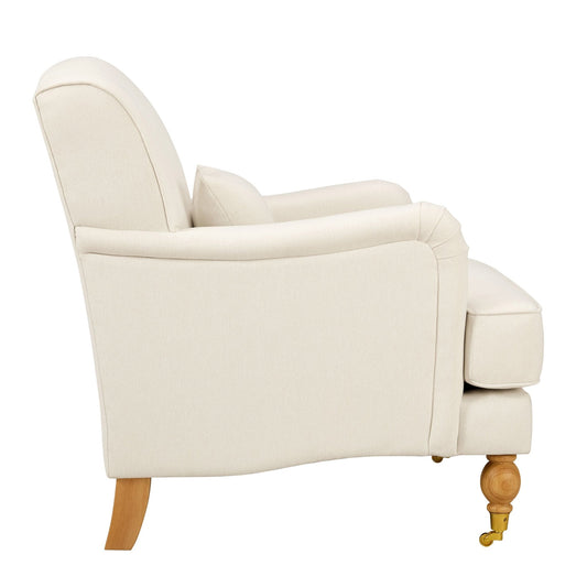 Mara Armchair - Cream Linen - DUSK