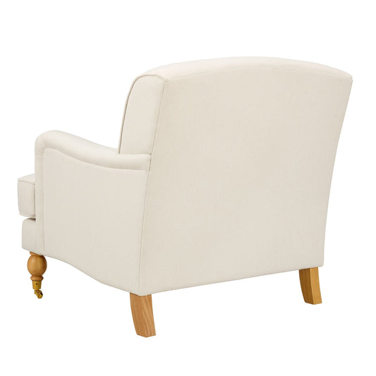 Mara Armchair - Cream Linen - DUSK
