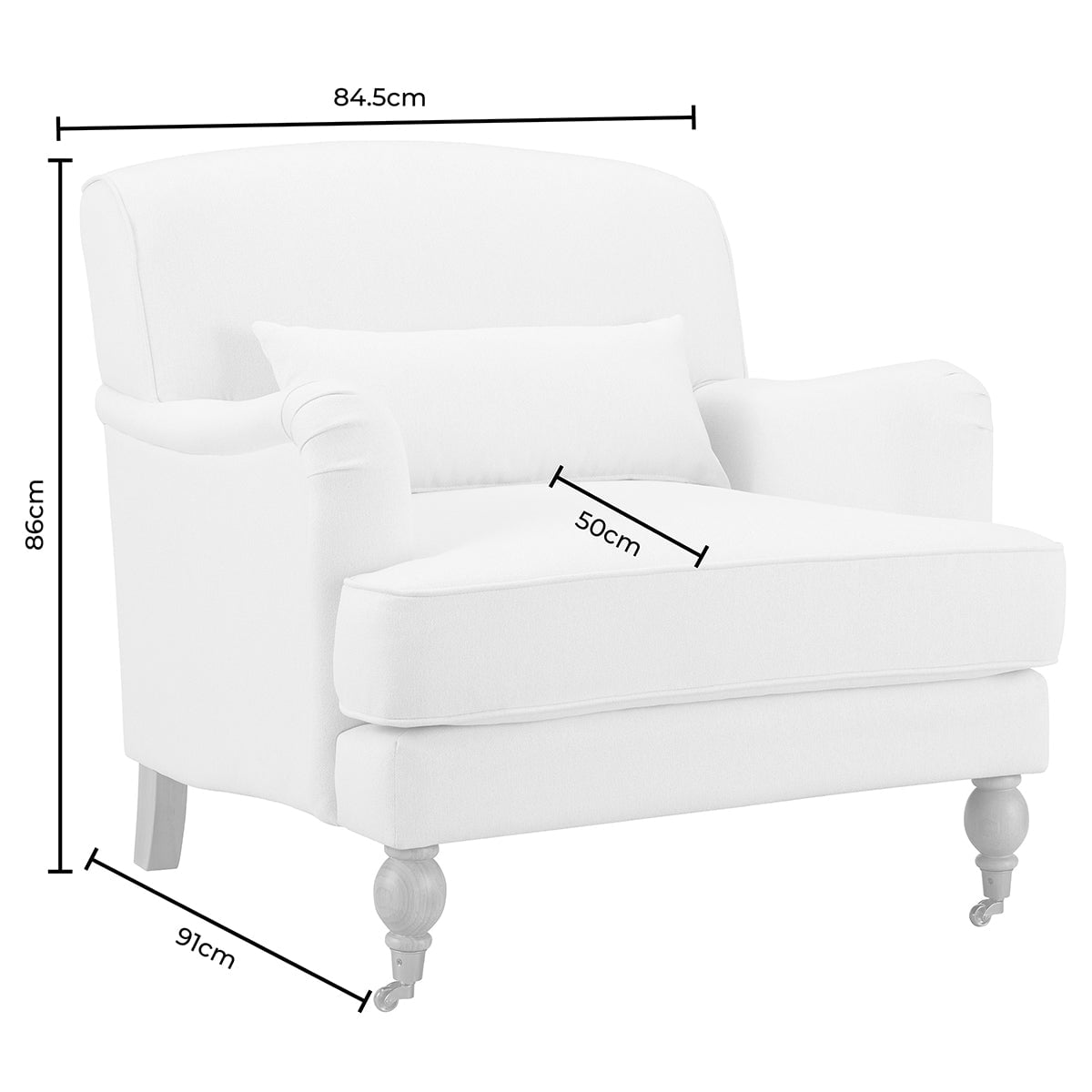 Mara Armchair - Raspberry Stripe - DUSK