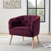 Margo Accent Chair - Berry - DUSK