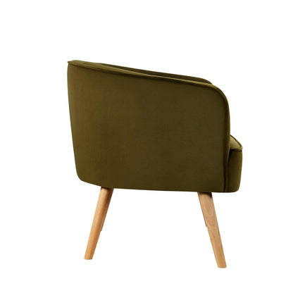 Margo Accent Chair - Rich Green - DUSK