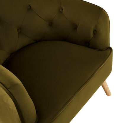 Margo Accent Chair - Rich Green - DUSK