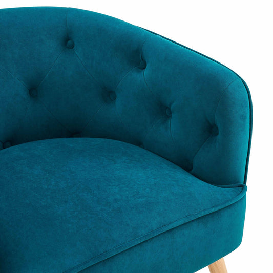 Margo Accent Chair - Teal - DUSK