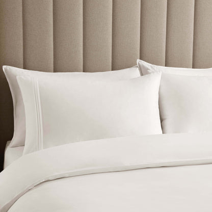 Marlowe 600 Thread Count Classic Pillowcase - White - DUSK