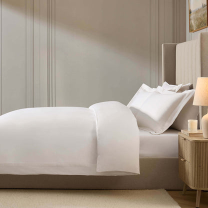 Marlowe 600 Thread Count Duvet Cover - White - DUSK