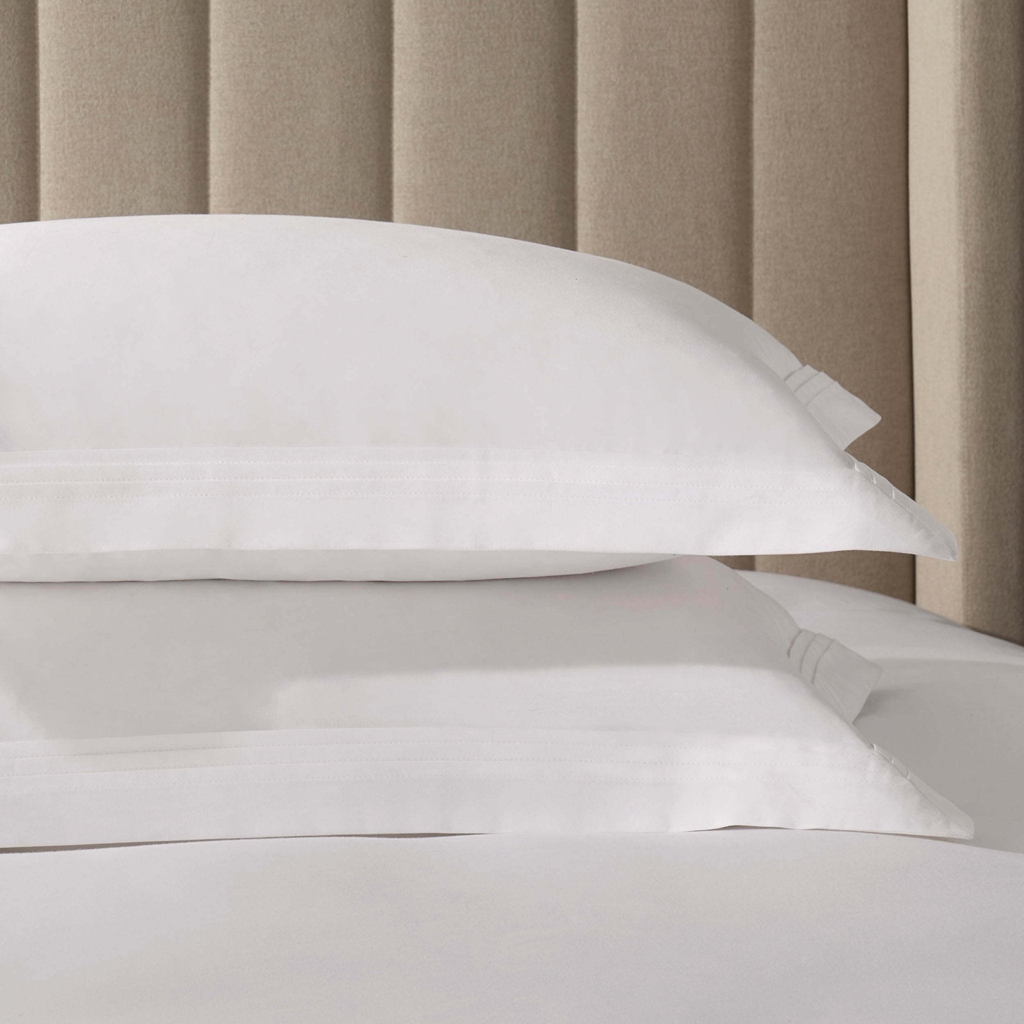 Marlowe 600 Thread Count Oxford Pillowcase - White - DUSK