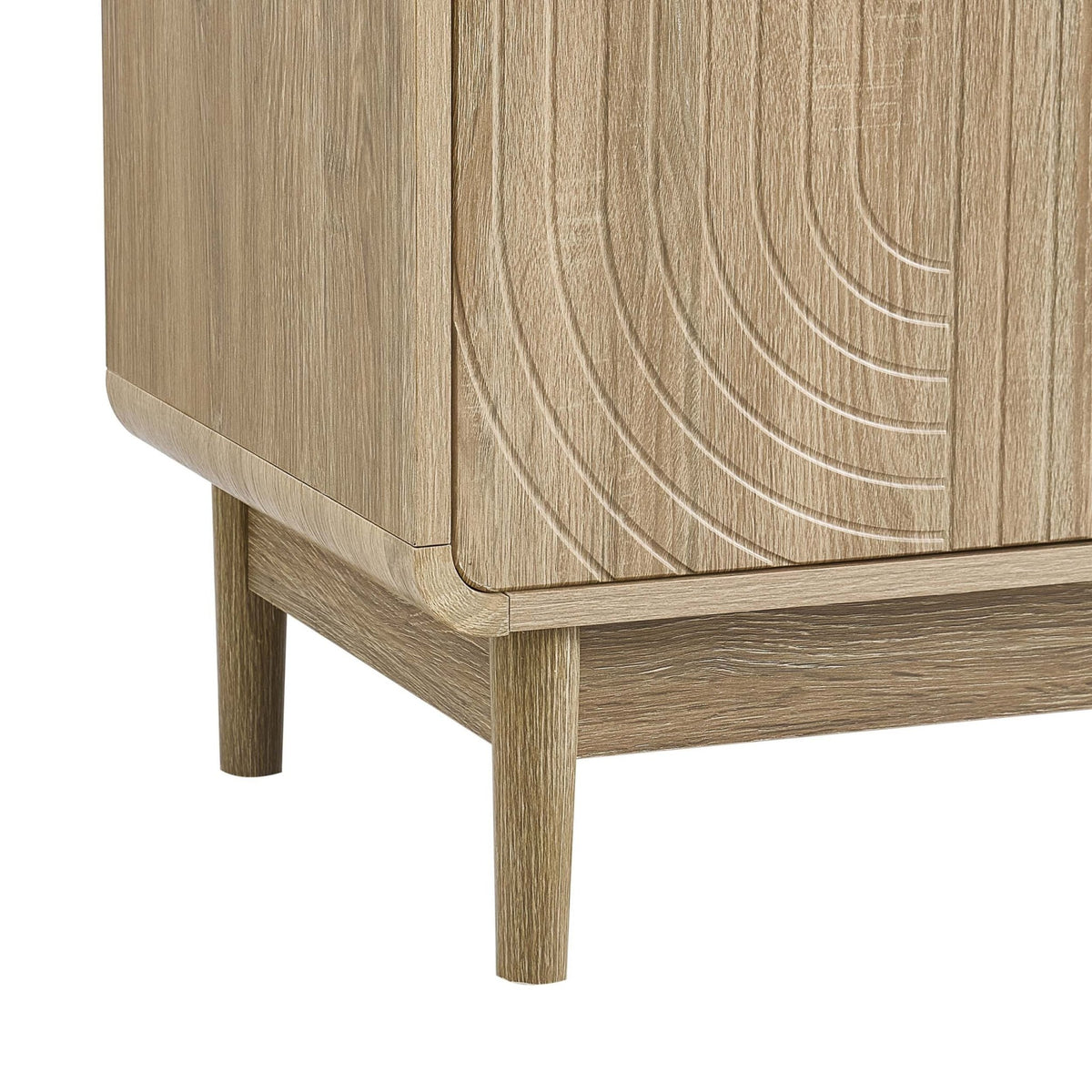 Marnie 3 Door Sideboard - Light Wood - DUSK