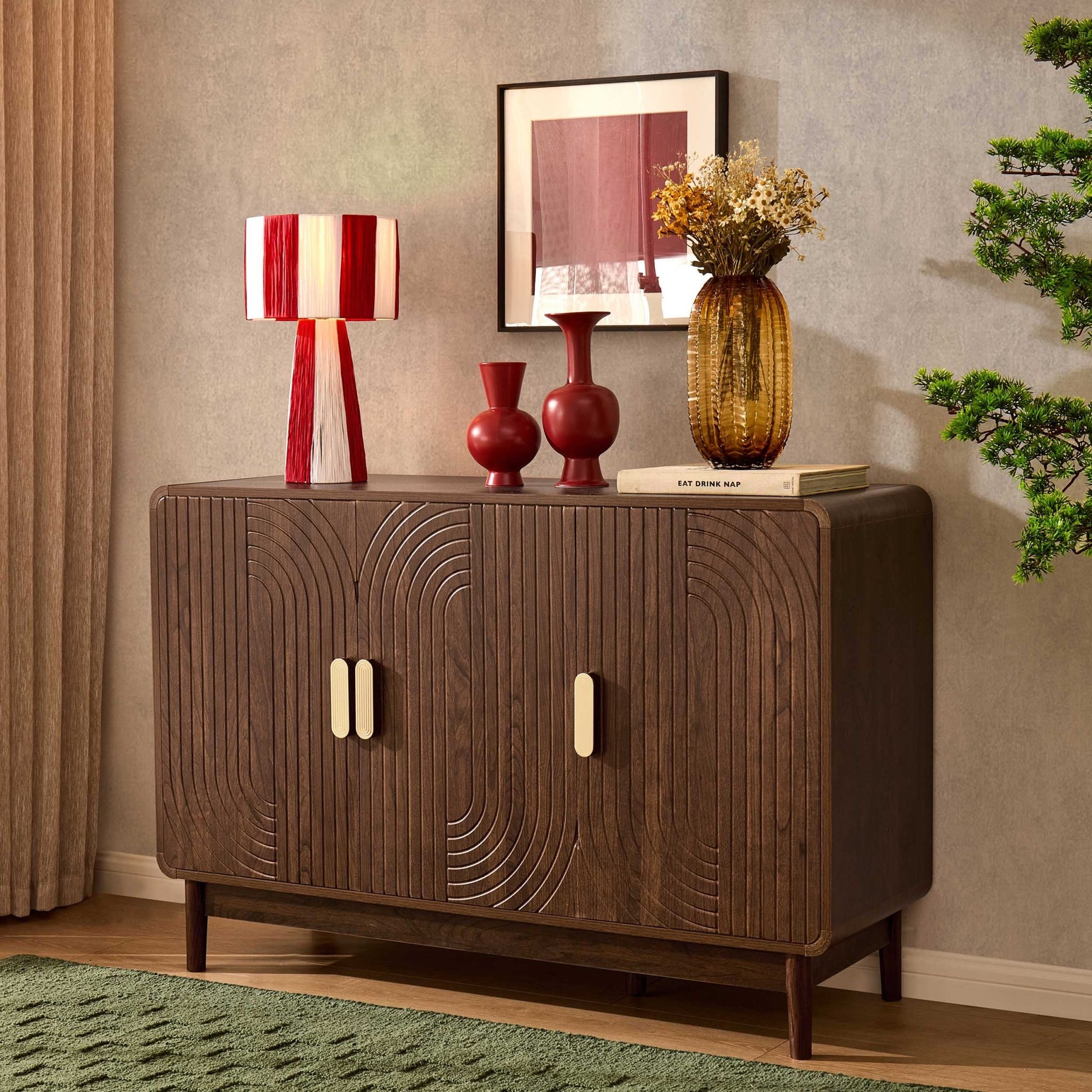 Marnie 3 Door Sideboard - Walnut - DUSK