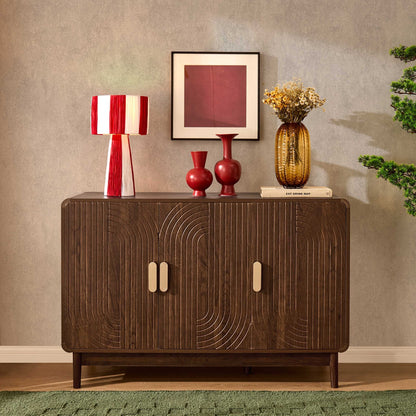 Marnie 3 Door Sideboard - Walnut - DUSK