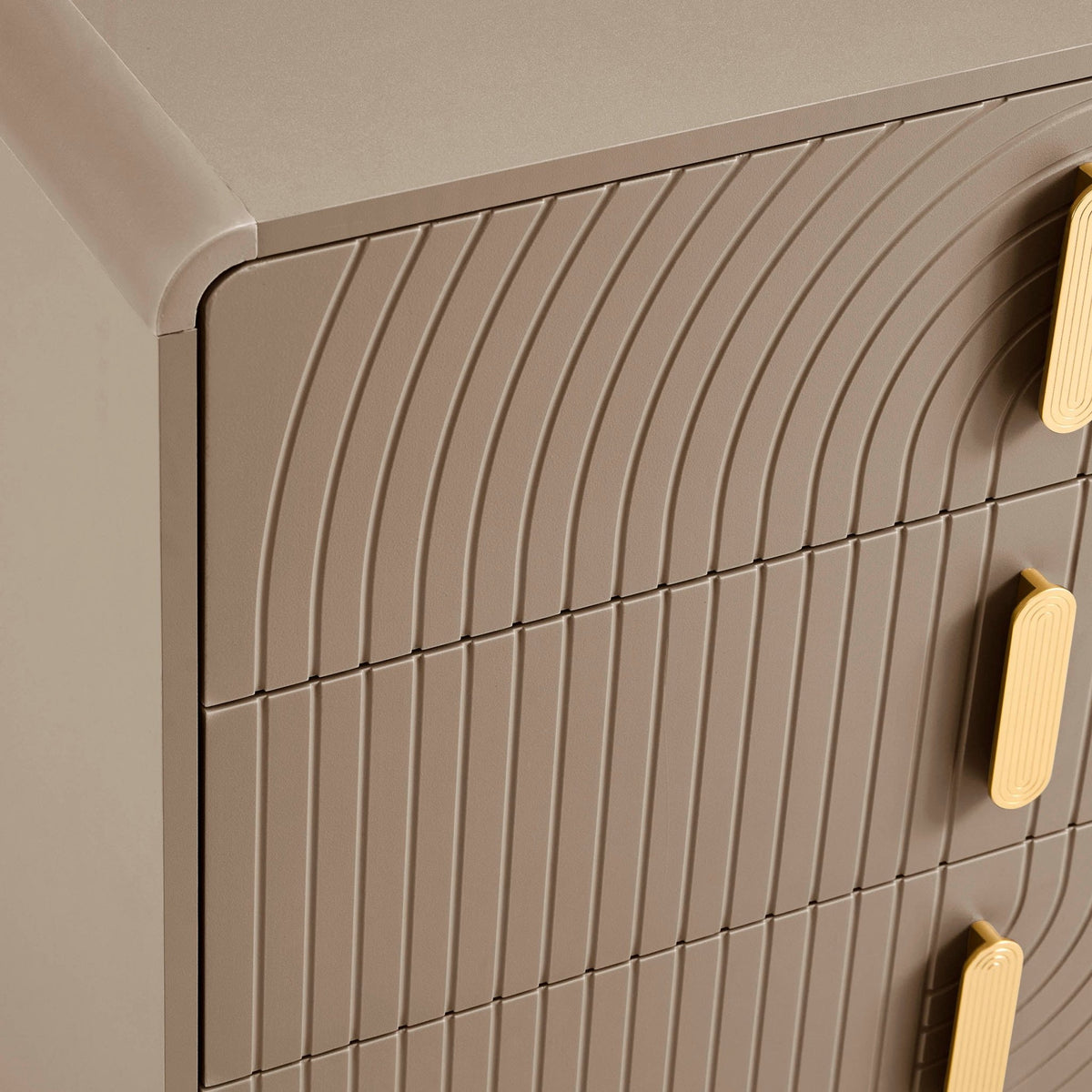 Marnie 3 Drawer Chest - Taupe - DUSK